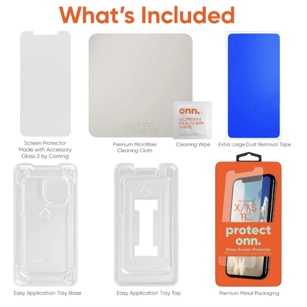 NEW iPhone 11 Pro/XS/X Corning Glass Screen Protector